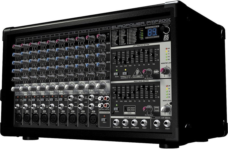 Behringer PMP2000 EUROPOWER 14-Channel Powered Mixer — main product image