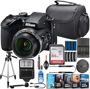 Nikon 26508 B500 Digital Camera Starter Bundle