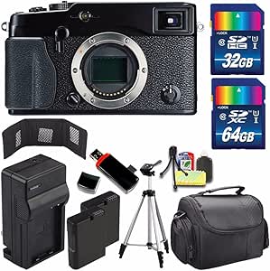 Fujifilm X-Pro1 Mirrorless Camera Bundle Extra Battery Charger