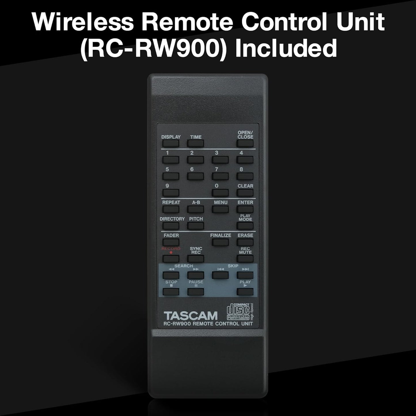 Tascam CDRW900SX Professional CD Recorder/Player