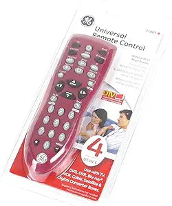 GE LYSB00JBJMHSO-ELECTRNCS 4-Device Universal Remote