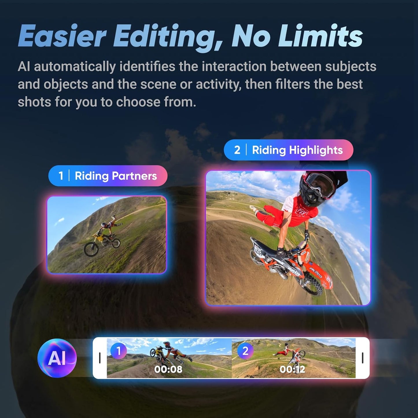 Insta360 CINSABMA-H X4 Get-Set Bundle 8K 360 Action Camera