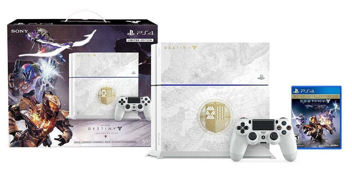 Sony PlayStation 4 500GB Destiny Bundle (Renewed)