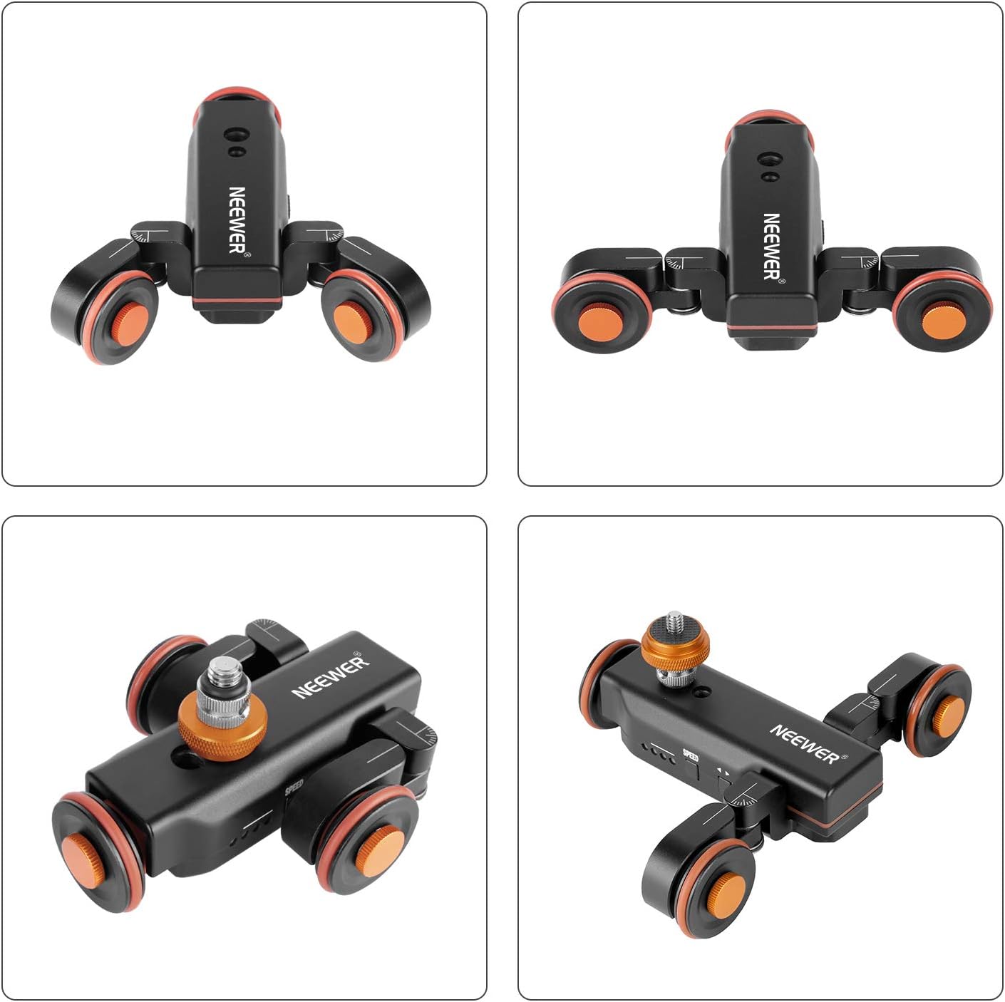 Neewer DL100 Wireless Camera Dolly - Motorized Video Slider