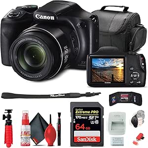 Canon PowerShot SX540 HS - 50x Zoom, 20.3MP Camera (Renewed)