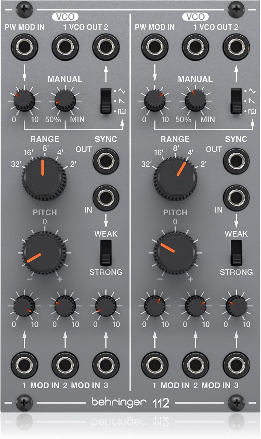 Behringer 112 DUAL VCO Eurorack Synthesizer Module