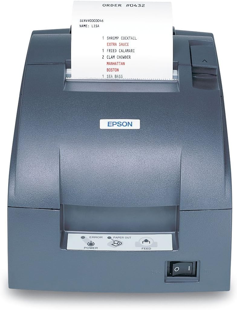 Epson C31C515002 TM-U220D Impact Receipt Printer Serial — main product image