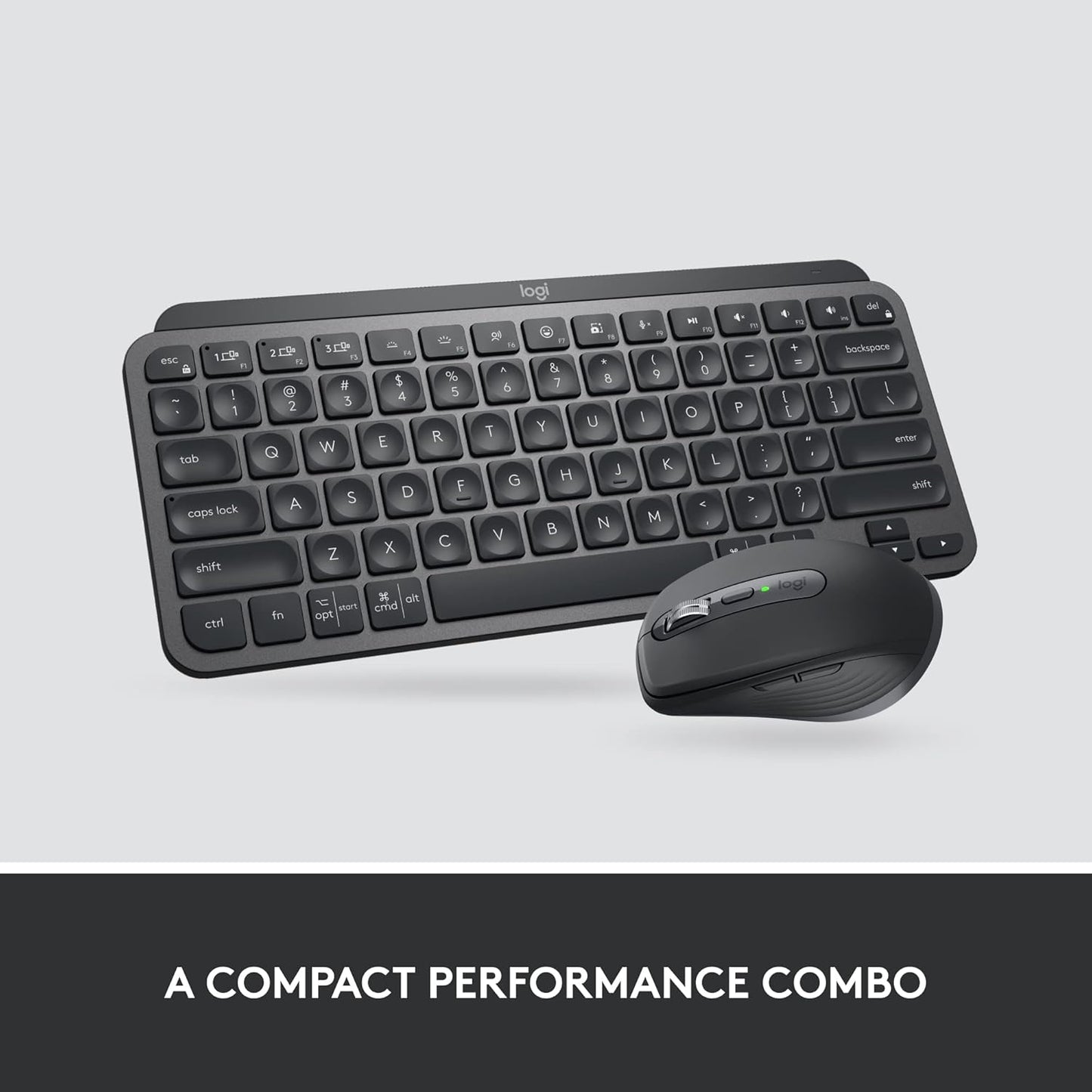 Logitech MX Keys Mini Graphite Wireless Keyboard & Mouse Combo