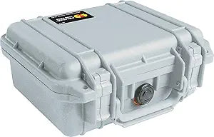 Pelican 1200-000-180 Case With Foam (Silver)