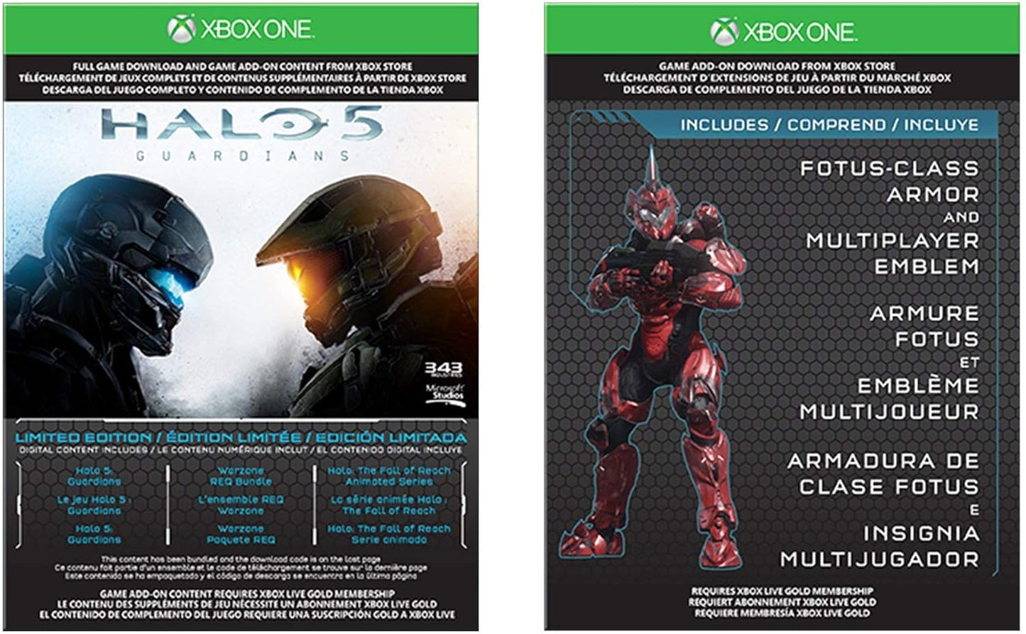 Microsoft Halo 5 Guardians Xbox One 1TB Console (Renewed)