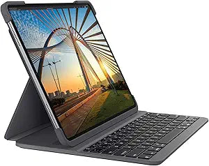 Logitech Slim Folio Pro iPad 11-inch Keyboard Case Renewed