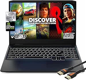 Lenovo IdeaPad 3 Gaming Laptop i5 GTX 1650 120Hz