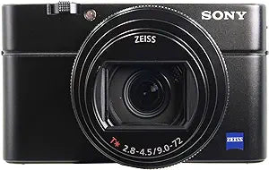 Sony DSCRX100M7/B RX100 VII Premium Compact Camera (Renewed)