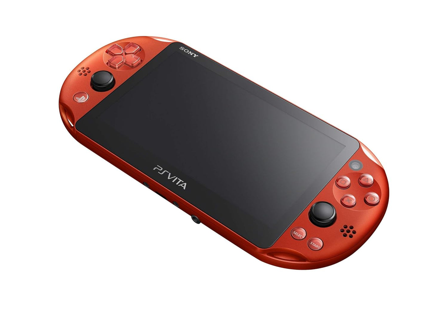 Sony PCH-2000ZA26 Metallic Red PlayStation Vita (Renewed)