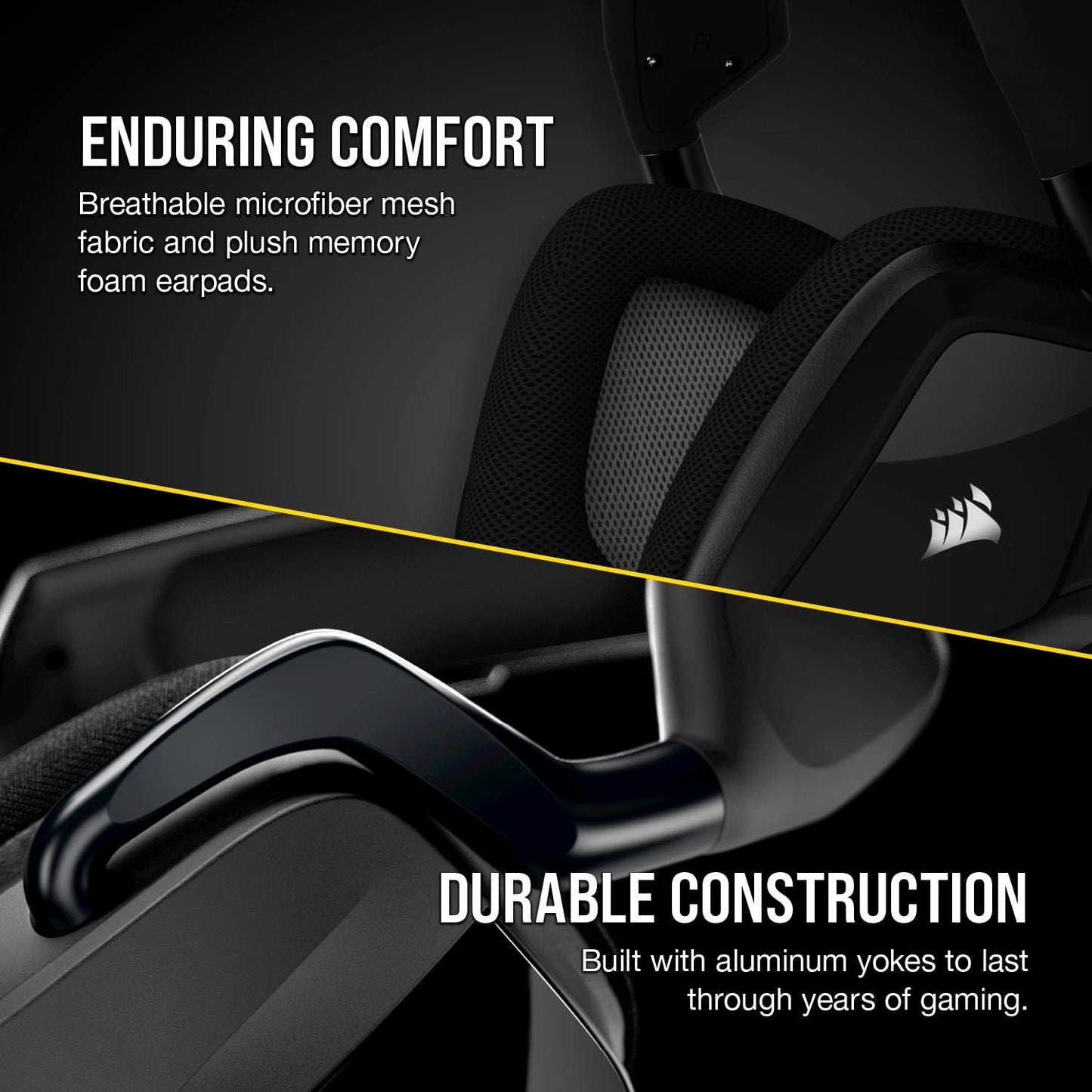 Corsair CA-9011201-NA VOID RGB ELITE Wireless Gaming Headset