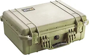 Pelican 1520-000-130 Case with Foam OD Green — main product image