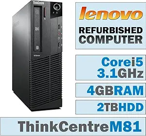 Lenovo ThinkCentre M81-76923658 - i5 Quad Core - No OS Desktop