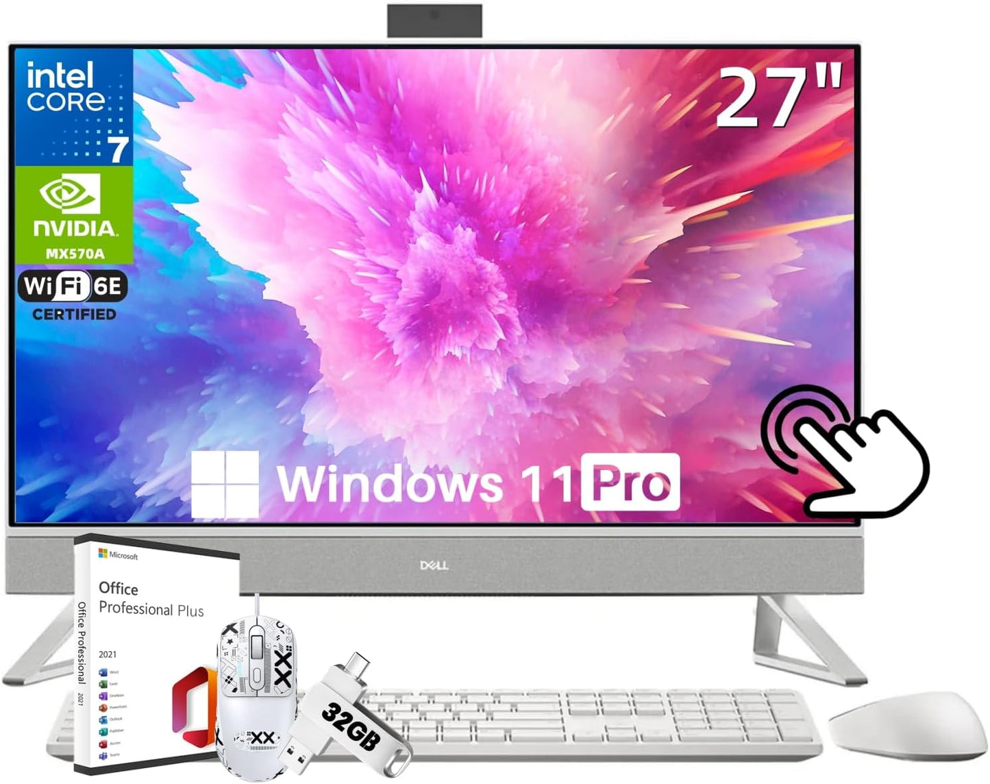 Dell i7730-7173WHT-PUS Inspiron 27" Touch All-in-One