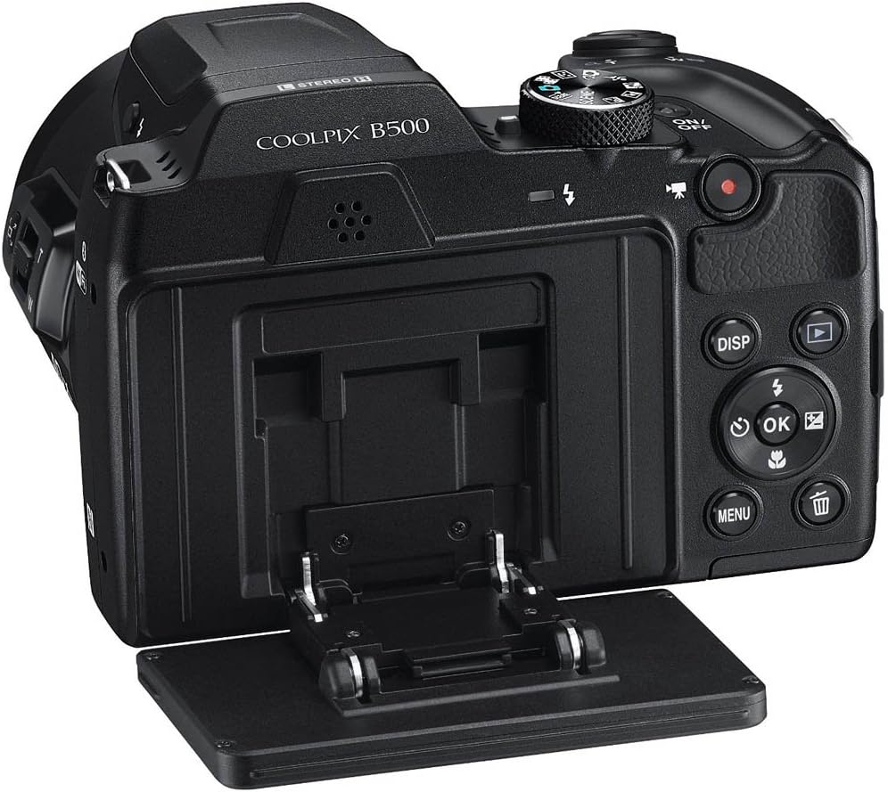 Nikon CRTE12NKCPB500K COOLPIX B500 40x Zoom Camera Bundle Renewed