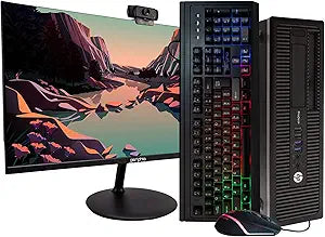 HP 600G1 i5 Desktop PC 4TB HDD Renewed