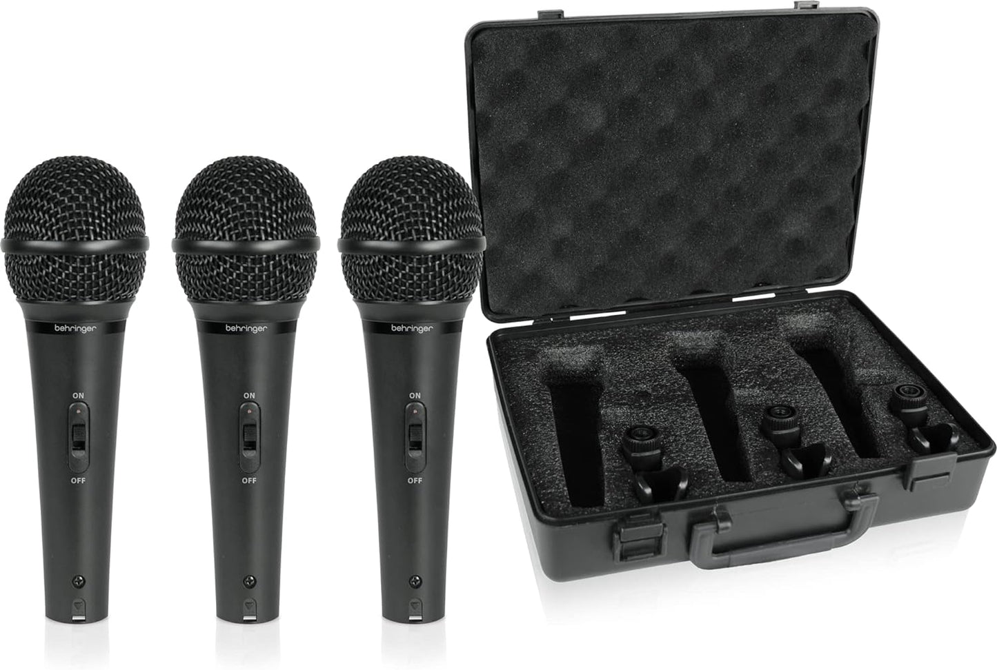 Behringer BPSMP33472-XM1800S ULTRAVOICE Dynamic Microphone 3-Pack