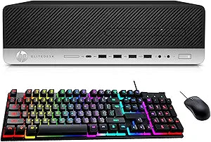 HP 800G3 SFF i5 Desktop 8GB 256GB SSD Renewed