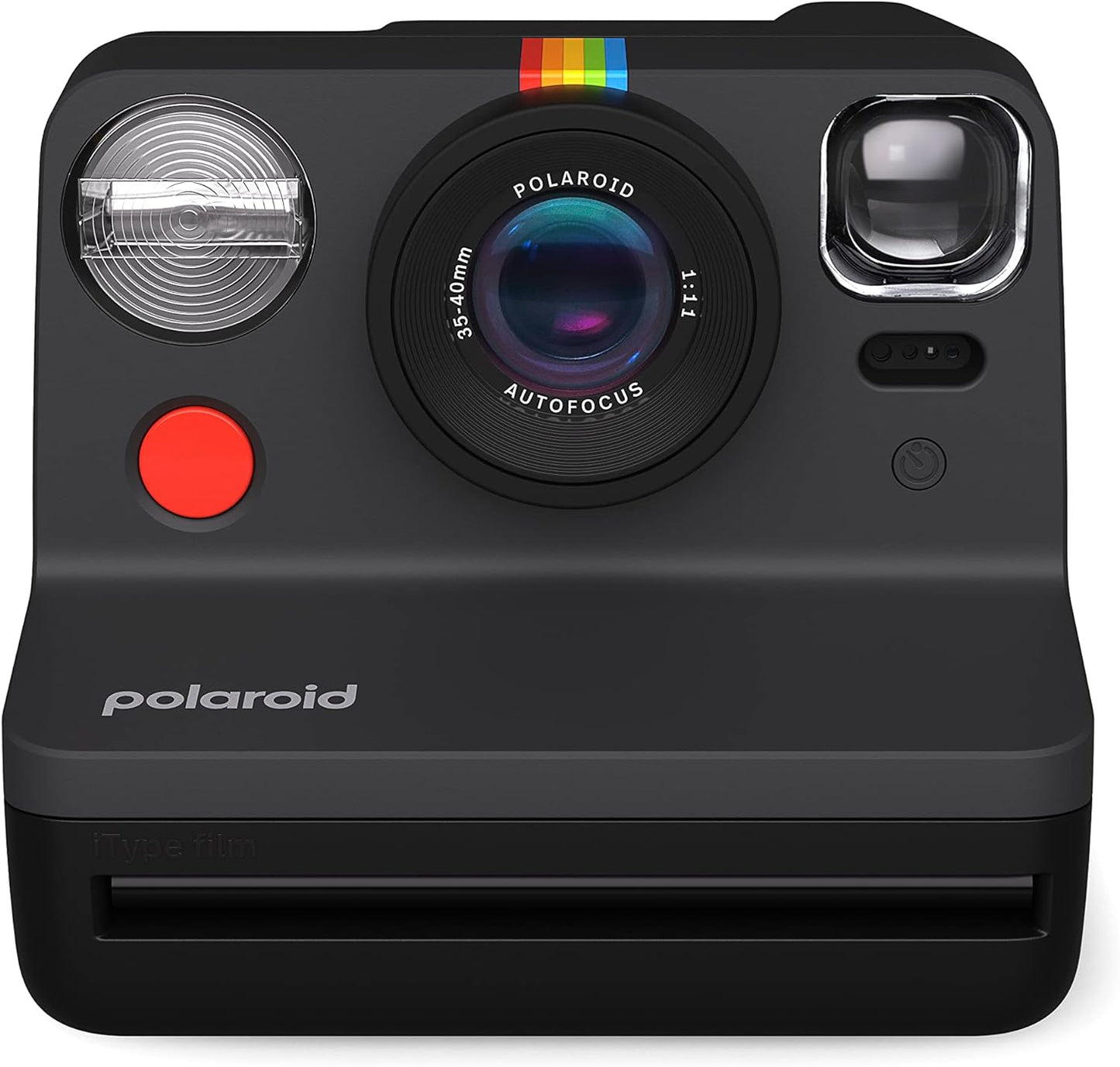 Polaroid Now Black Golden Film i-Type Instant Camera Bundle