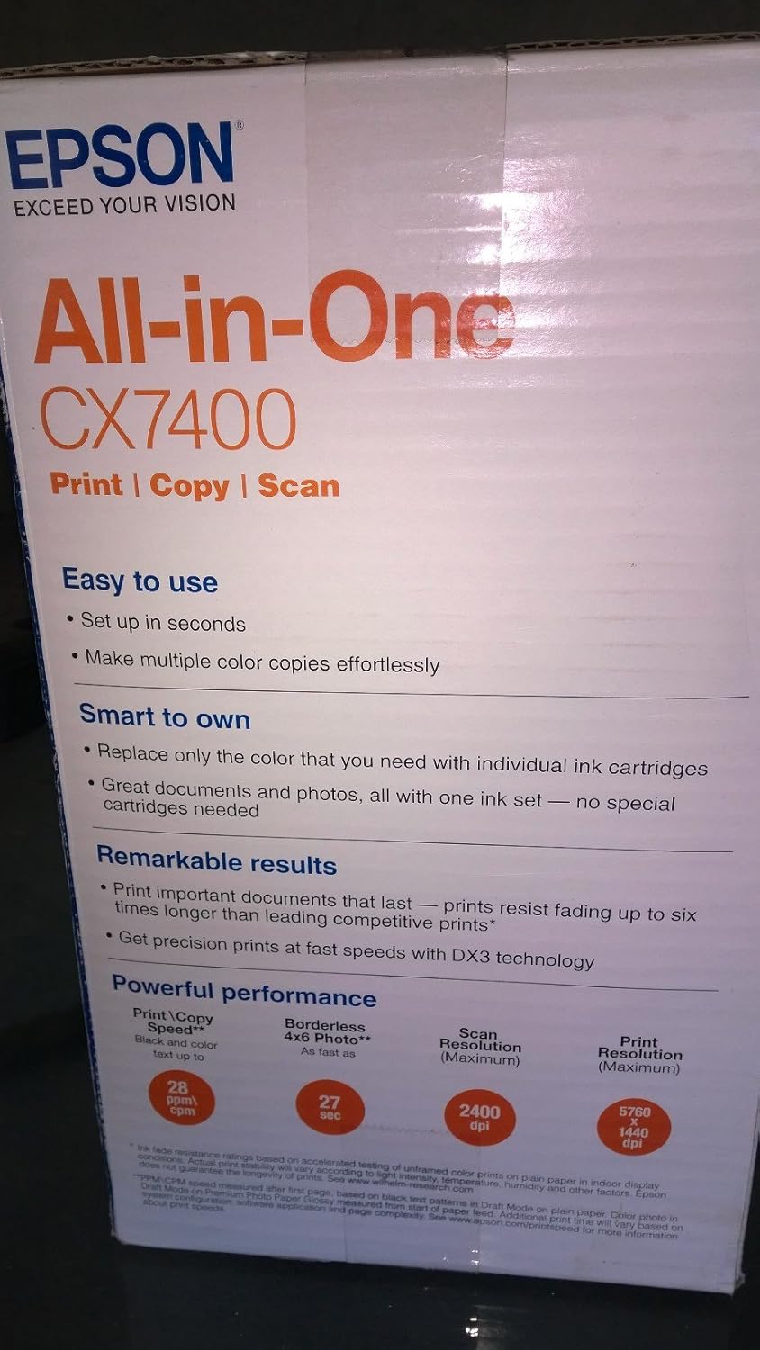 Epson CX7400 All-in-One Inkjet Printer