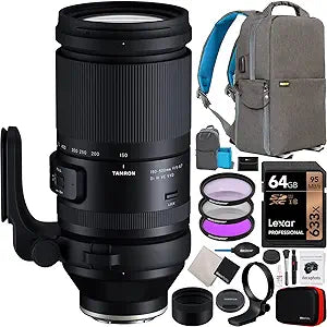 Tamron 150-500mm Sony E-Mount Lens Bundle: Compact Telephoto Zoom — main product image