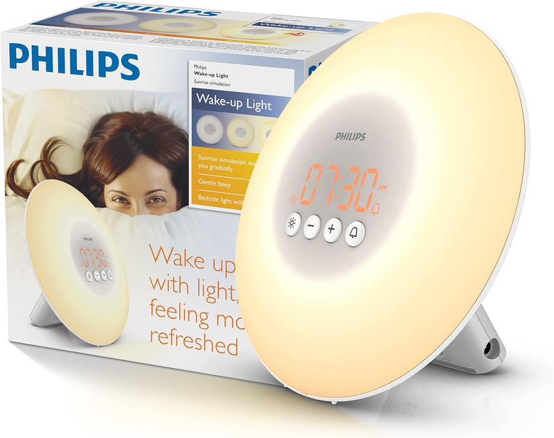 Philips HF3500/60 SmartSleep Wake-Up Light Alarm Clock — main product image