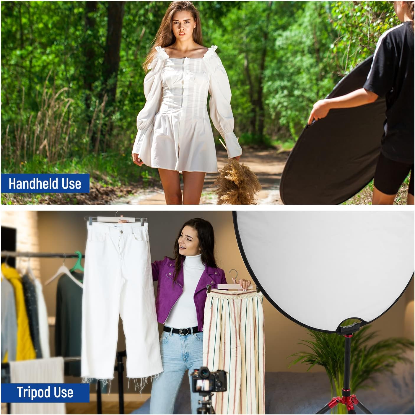 Neewer RF-110II 43" 5-in-1 Collapsible Photography Reflector