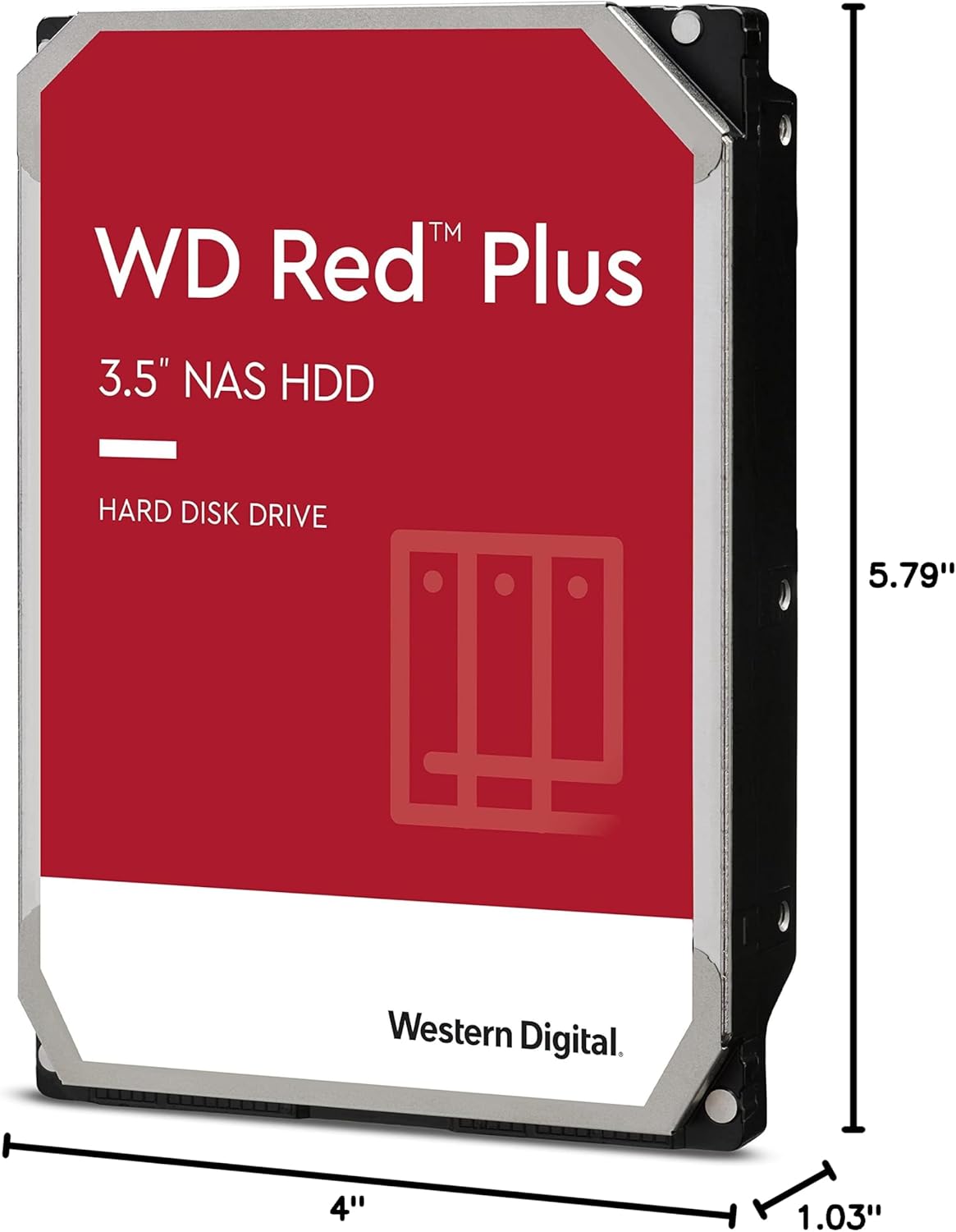 Western Digital WD60EFPX-SPC5ZN0 6TB Red Plus NAS HDD