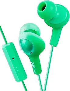JVC HAFR6G Gumy Plus In-Ear Headphones, Pistachio Green