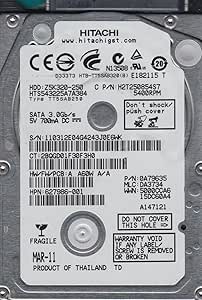 Hitachi HTS543225A7A384 250GB SATA 2.5" Hard Drive