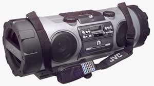 JVC RVB99BK Kaboom! Portable CD Boombox