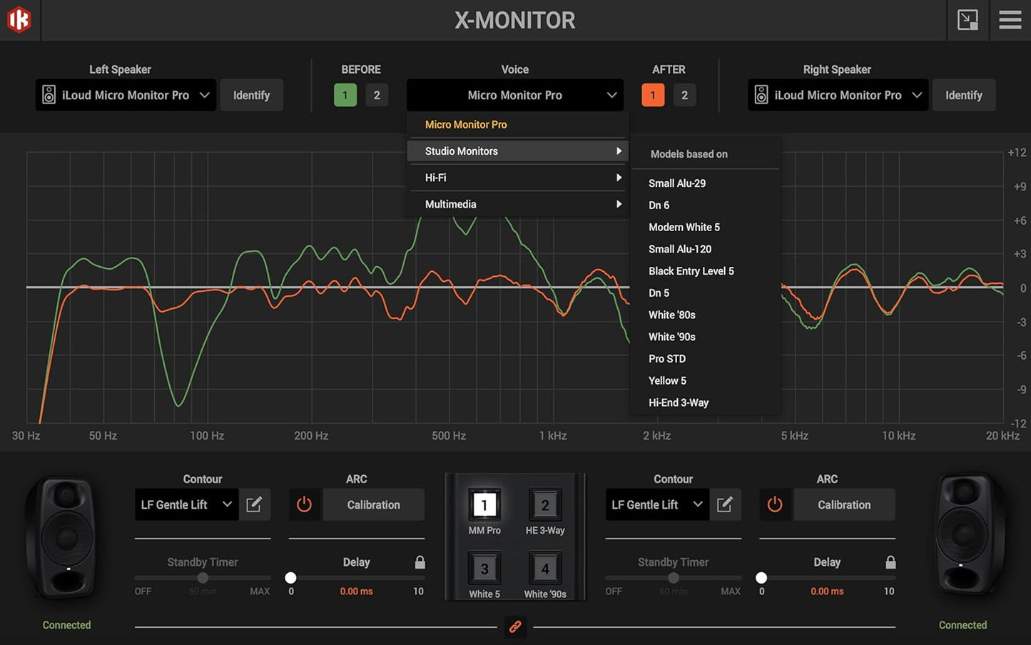 IK Multimedia IP-ILOUD-MMPRO2X-IN iLoud Micro Monitor Pro Pair
