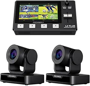 FEELWORLD 2 USB10X USB PTZ Camera Switcher — main product image