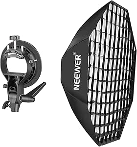 Neewer 90091751 Speedlite Softbox S-Type Bracket Kit — main product image