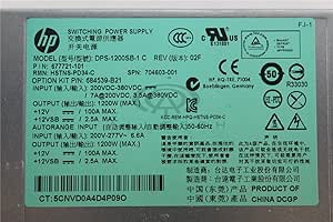 HP 704603-001 1200W DC Common Slot Power Supply — main product image