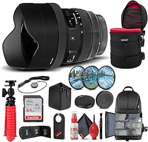 Sigma 240954 135mm f/1.8 Canon EF Lens Bundle