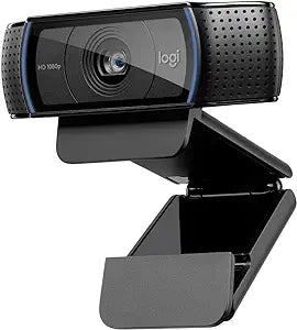 Logitech 960-000770 C920 HD Pro Webcam Black Renewed