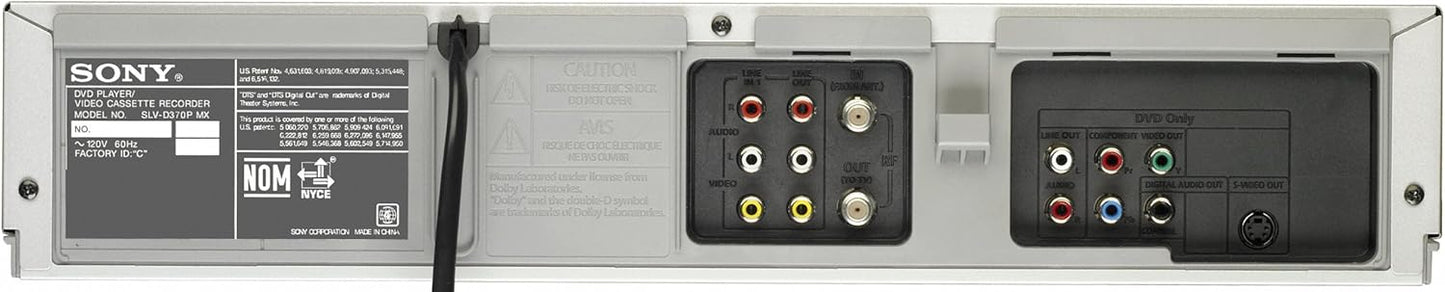 Sony SLVD370P DVD/VCR Combo Player Progressive Scan