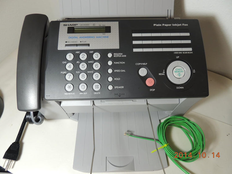 Sharp UX-A1000 Inkjet Fax Machine — main product image