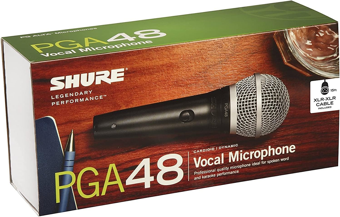 Shure PGA48-XLR Vocal Microphone Kit with XLR Cable