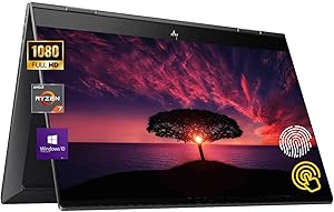 HP Envy x360 Ryzen 7 Touchscreen Laptop Windows 10 — main product image
