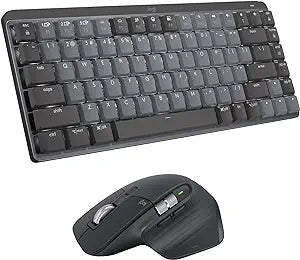 Logitech MX Mechanical Mini Keyboard & Master 3S Mouse Bundle