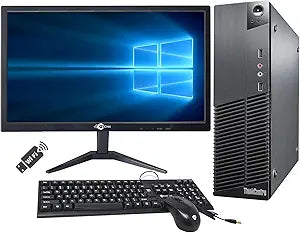 Lenovo M93P ThinkCentre PC w/ 20" Monitor 1TB SSD (Renewed)