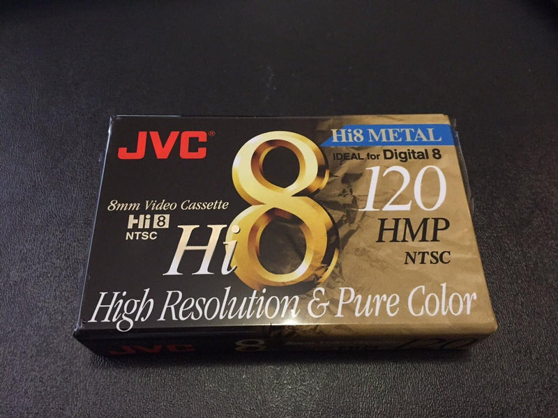 JVC P6120HMPJ5 Hi8 120-Minute Metal Tapes — main product image