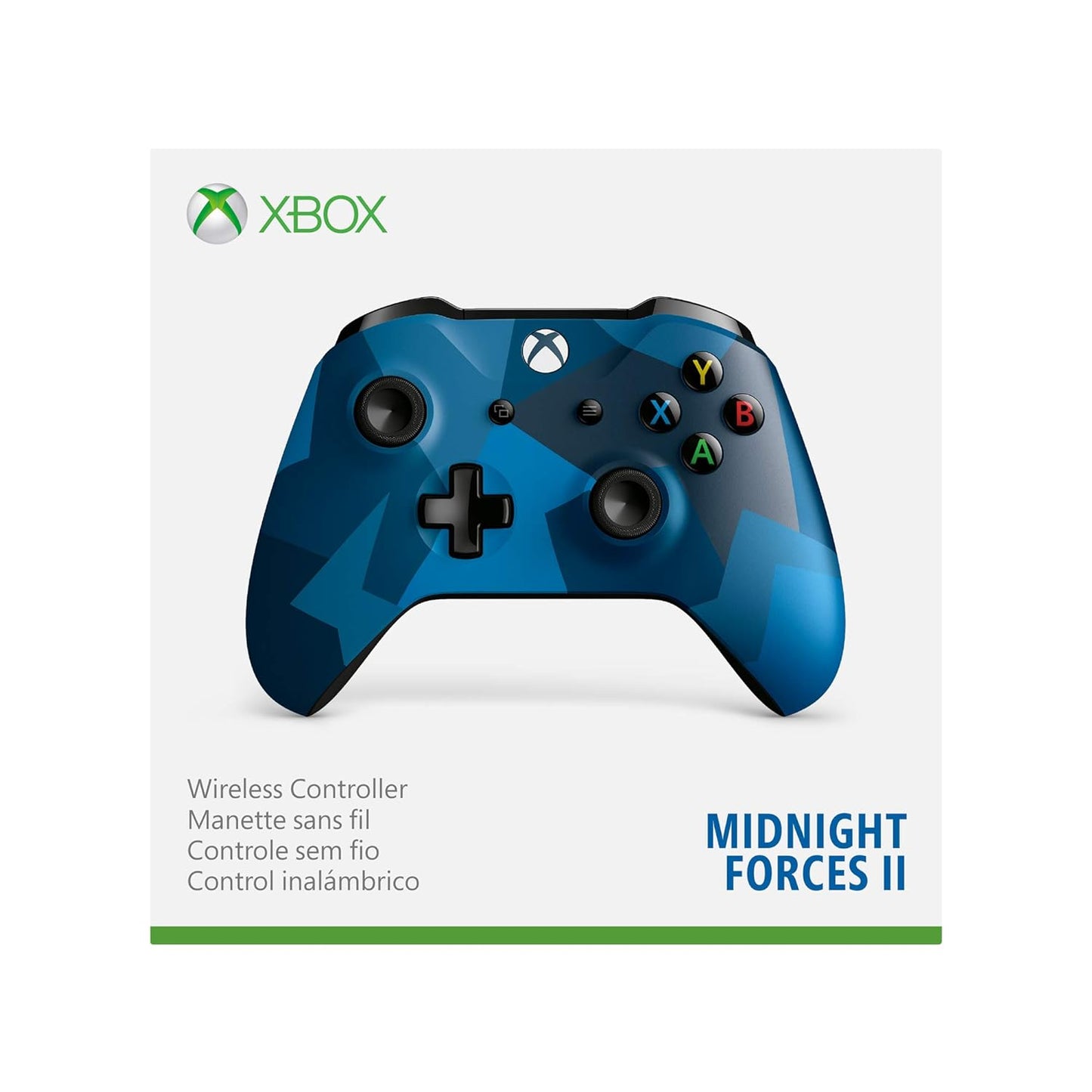 Microsoft 889842465242 Xbox One Midnight Forces II Controller