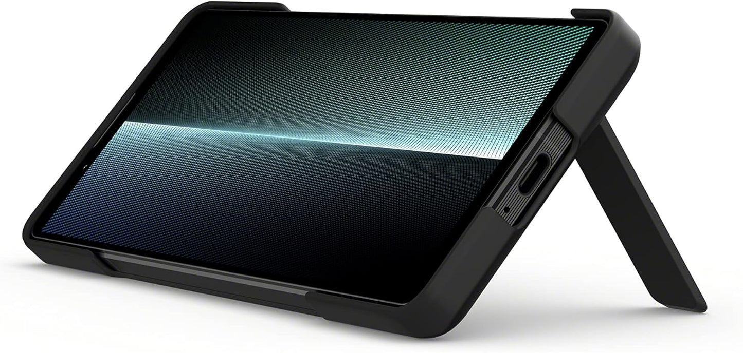 Sony XQZCBDQ/B Official Xperia 1 V Case with Stand - Black